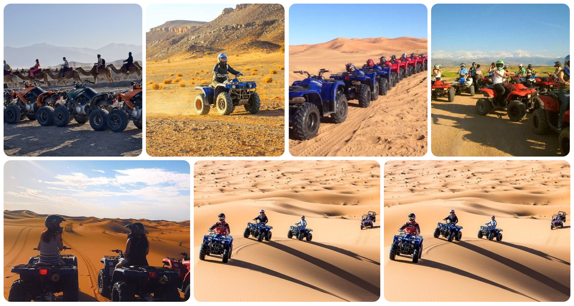 Quad Biking au désert d’Agafay