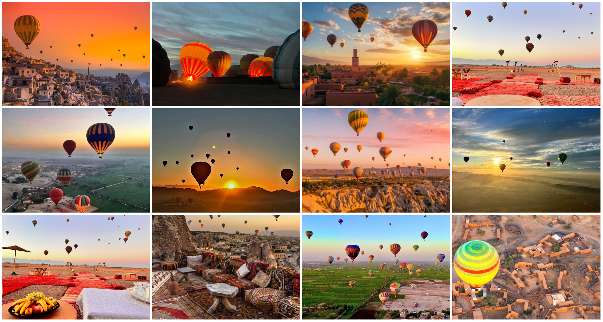 Vol en montgolfière à Marrakech